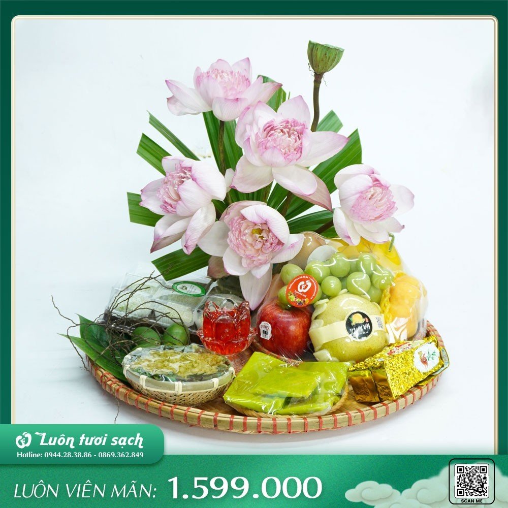 Mâm lễ Luôn Viên Mãn